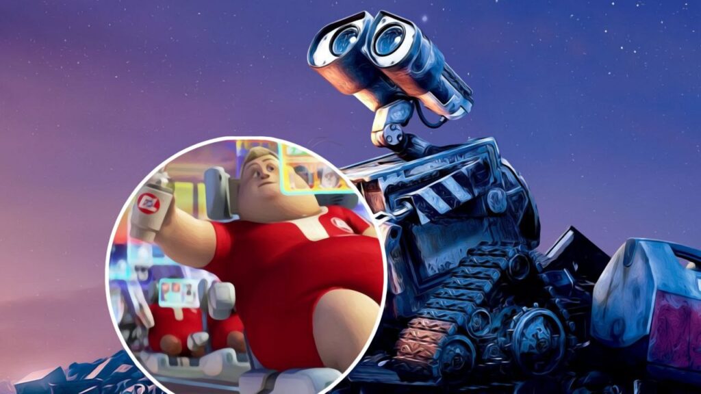 فيلم WALL-E والسخرية من محدودية العقل البشري والثقافة الاستهلاكية التي تنخر حياتنا